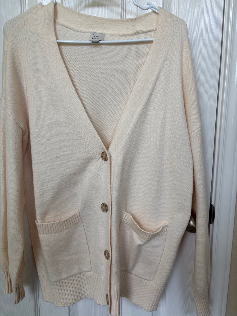 A New Day cream cardigan